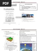 Guide To Junior Cert Geography Higher Level