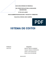 Vincular Los Elementos Del Costo Con Los Distintos Tipos de Empresas