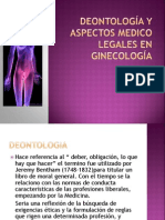 Deontología médica y marco legal de la violencia de género en Argentina