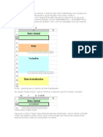 Trabalhando Com Data e Hora No Excel PDF