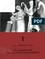 CAPÍTULO 1--LA COLUMNA ROTA--EL AMANECER DE LA FRANCMASONERÍA