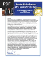2013 Franzen Bill Update
