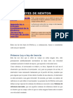 LEYES de Isaac Newton