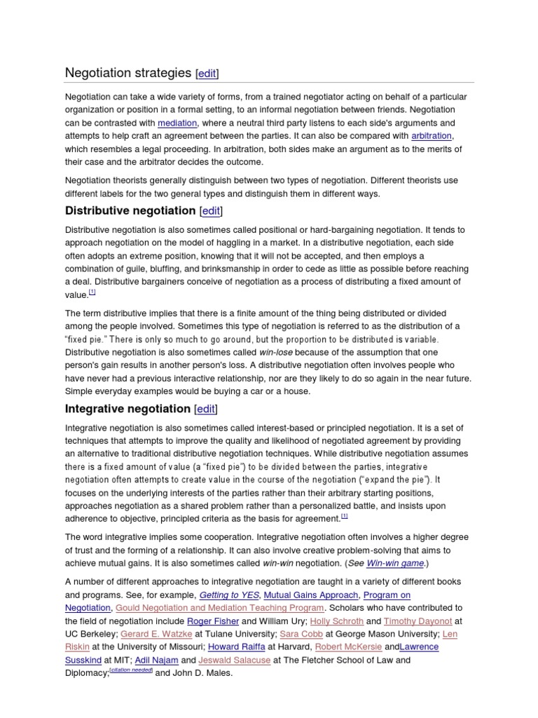 Assignment on negotiation image