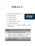 Functiile managementului 