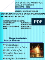 Riscos Fisicos I