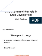 Lect 1 Side Effects and Their Role in Drug Development