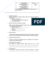 Evaluación de conocimientos previos