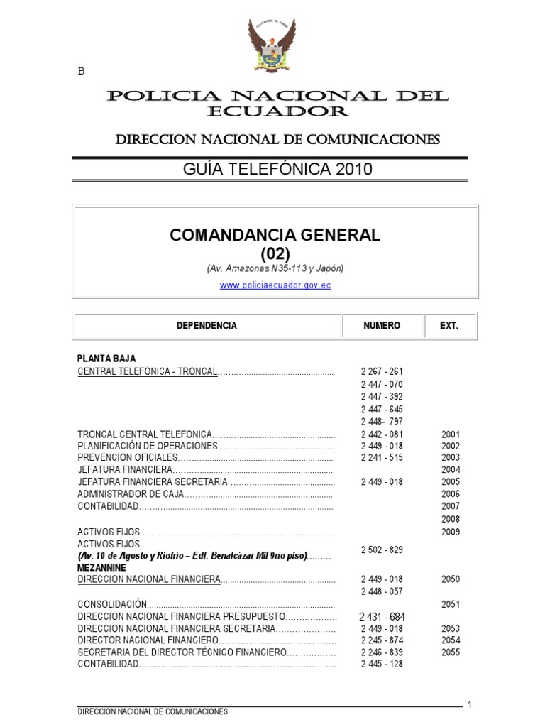 Guia Telefonica 2010