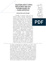 Refletindo sobre releitura e cópia no ensino de arte