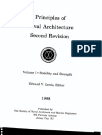 Principles of Naval Architecture Vol I - Stability and Strength