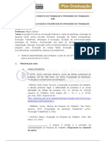 Material Aula 22.11.2012 - Direito Do Trabalho e Processo Do Trabalho