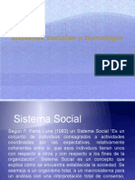 Sistemas Sociales y Tecnologuicos