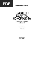 BRAVERMAN, Harry. Trabalho e Capital Monopolista