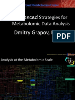 Advanced Strategies For Metabolomic Data Analysis