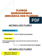 Mecânica dos Fluidos: Conceitos e Equações