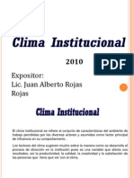 Clima Instituc
