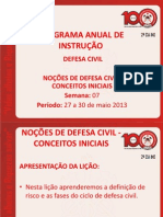 Apresentação de Defesa Civil