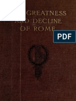 The Greatness and Decline of Rome, VOL 4 - Guglielmo Ferrero, Transl HJ Chaytor (1908)