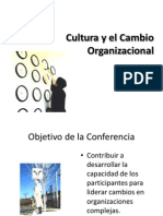 Cultura y El Cambio Organizacional