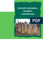 Educação quilombola: um direito a ser efetivado