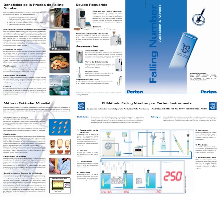 Analisis de Falling Number | PDF | Trigo | Calidad (comercial)