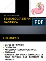 Semiología de Patología Gástrica