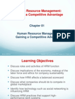Gaining a Competitive Advantage-Human Resources Perspective
