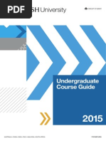 Download Undergraduate Course Guide 2015 by Monash University SN144333213 doc pdf