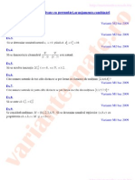 Permutari Aranjamente Combinari