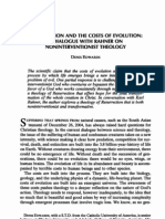 202. Res. & Costs of Evolution- Dialogue With Rahner on Noninterventionist Theology