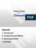 Determinación de Cloruros