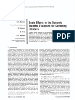 Brennen Et Al Scale Effects in The Dynamic Transfer Functions For Cavitating Inducers 1982
