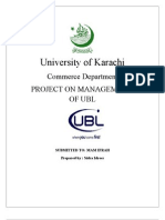 Ubl Complete Report
