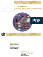 Dispersion Management of Optical Fiber Presented by Titas Sarker
