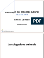 Sociologia Dei Processi Culturali 2
