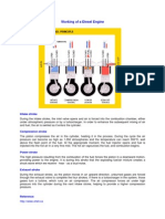 Working of A Diesel Engine