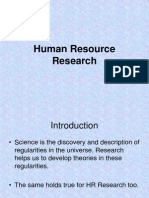 Human Resource Research