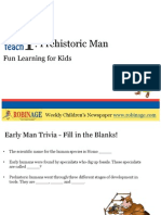 Fun Learning For Kids - Prehistoric Man