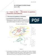 1S G08 1eres T2 Q2 C1 Urbanisation Et Metropolisation