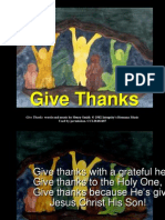 Give Thanks