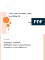 JOIN ALGORITHMS USING MAPREDUCE