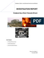 CSB_Investigation Report_Combustible Dust Hazard Study (2006)