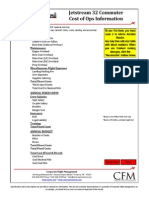 J32 Commuter Cost of Ops Info Form