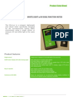 UVe-Lux UV Light Meter
