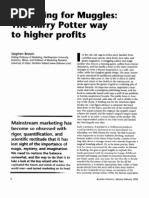 Download Marketing for Muggles by rosalie0510 SN144414412 doc pdf
