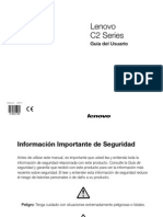 Lenovo C2 Series User Guide V2.0 (Spanish)