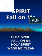Spirit Fall on Me