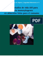 Guia de Estudio de Vida Util para Listeria Monocytogenes