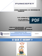 SESMT Administração Aplicada À Engenharia de Segurança Do Trabalho